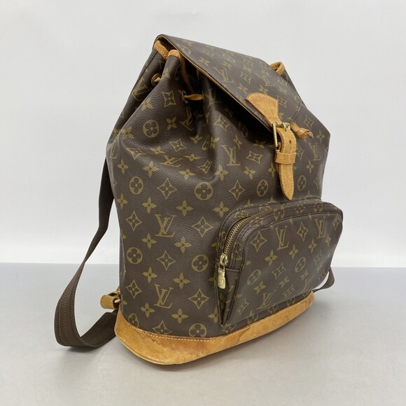 LOUIS VUITTON Brown Monogram Backpack main image 9